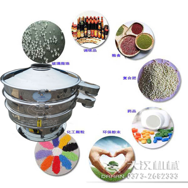 全不锈钢振动筛应用行业 全不锈钢振动筛应用行业